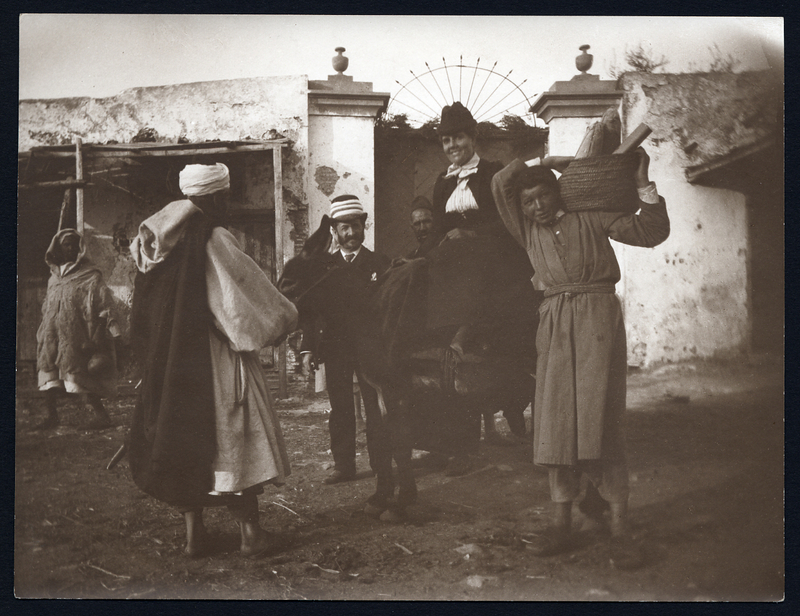 Taking gifts to the Governor, Tetouan, 1891