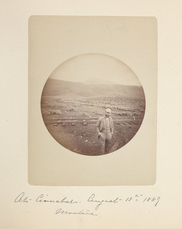 At Cinnabar. August 18th 1889 Montana<br />
