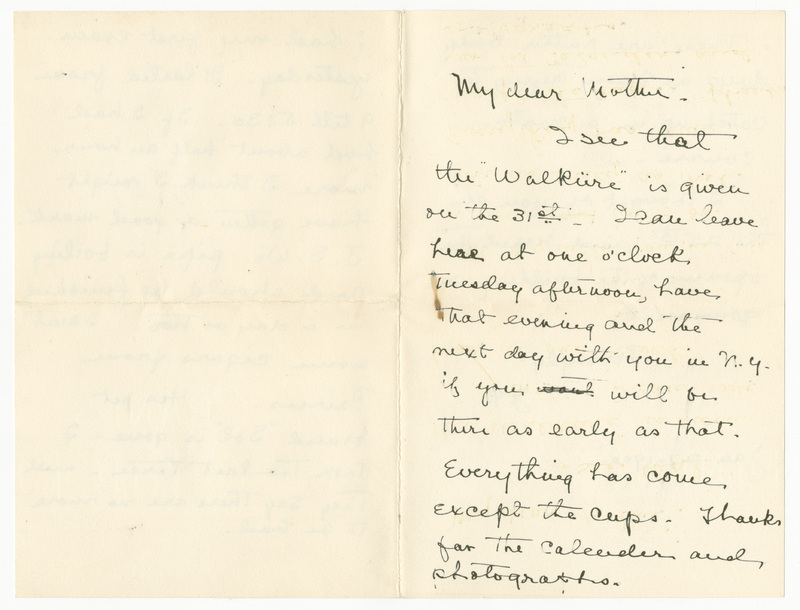 Letter from James G. Averell to Emily Sibley Watson, January 27, 1900