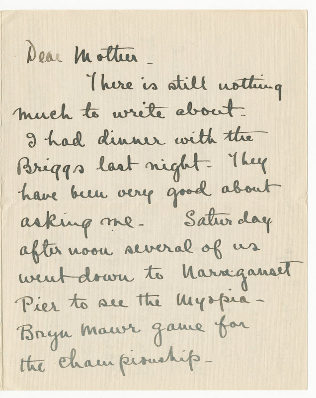 Letter from James G. Averell to Emily Sibley Watson, August 8, 1904