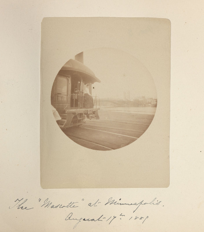 The "Mascotte" at Minneapolis, August 17th 1889<br />
