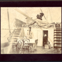 On board the Sesostris, Egypt, 1893