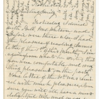Letter from Elizabeth Maria Tinker Sibley to Emily Sibley Watson, January 23, 1893