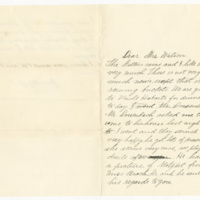 Letter from James G. Averell to Emily Sibley Watson, April 13, 1891