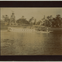On the way down stream.  The Nile 1893.