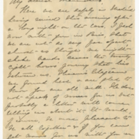 Letter from Emily Sibley Watson to Elizabeth Maria Tinker Sibley, June 7th, 1891