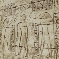 Karnak Interieur du temple de Khio