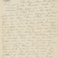 Letter from Emily Sibley Watson to Elizabeth Maria Tinker Sibley, March 24, 1893
