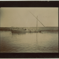 A trading dahabeeyah on the Nile. 1893