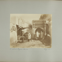 A well at Tangiers, Morocco, May 1891. 