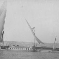 Dahabeeyah on the Nile, 1893