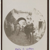 Emily in Morocco 1891