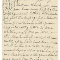 Letter from Elizabeth Maria Tinker Sibley to Emily Sibley Watson, December 27, 1892