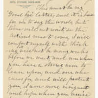 Letter from Elizabeth Maria Tinker Sibley to Emily Sibley Watson, July 23, 1891