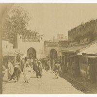 Tangiers, Main Street and Old Well