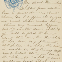 Letter from Emily Sibley Watson to Elizabeth Maria Tinker Sibley, December 2, 1892