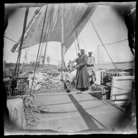 On shipboard, Egypt, 1892