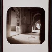 In the tower of the princesses, Alhambra, Spain June 1, 1891