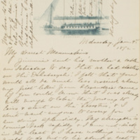 Letter from Emily Sibley Watson to Elizabeth Maria Tinker Sibley, January 4, 1893