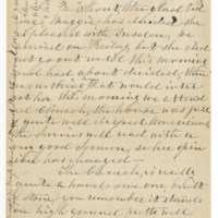 Letter from Elizabeth Maria Tinker Sibley to Emily Sibley Watson, May 10, 1891