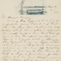 Letter from Emily Sibley Watson to Elizabeth Maria Tinker Sibley, March 16, 1893