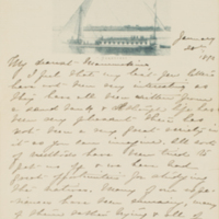 Letter from Emily Sibley Watson to Elizabeth Maria Tinker Sibley, January 28, 1893