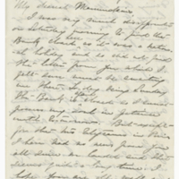 Letter from Emily Sibley Watson to Elizabeth Maria Tinker Sibley, May 3rd, 1891