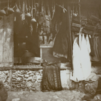 A bazaar at Tangier, May 1891