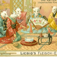 2660. Das Rattentöchterlein - Japanisches Kindermärchen (Liebig\'s Fleisch-Extract, 1903)
