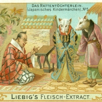 2663. Das Rattentöchterlein - Japanisches Kindermärchen (Liebig\'s Fleisch-Extract, 1903)