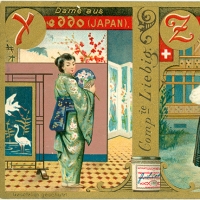 3298. Dame aus Yeddo - Japan (Liebig Company's Fleisch-Extract)