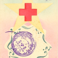 3535. Red Cross Commemorative Postcard