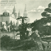 3265. Japanese Gardens, Panama-Pacific International Exposition, San Francisco 1915