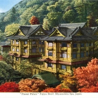 2949. Flower Palace, Fujiya Hotel, Miyanoshita Spa, Japan