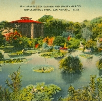 2822. 19 - Japanese Tea Garden and Sunken Garden, Brackenridge Park, San Antonio, Texas