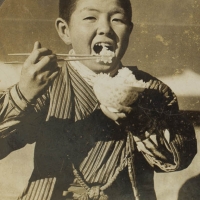 1975. Eating Rice with Chopsticks, Japan (1905)