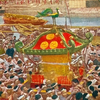 1675. Shrine Carried by Youthful Devotees in Festival Procession (No. 638)