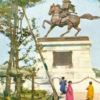 1700. The Equestrian Statue of Kusunoki Masashige at Tokyo, Japan (No. 684)