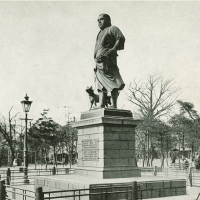 2596. Bronze Statue of Saigō Takamori (in Ueno Park)