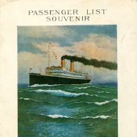 1911. Passenger List Souvenir, S.S. Siberia (1924)