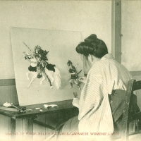 2713. Making of Oshiye, Relief Pictures (Japanese Women's Lives)