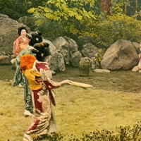 1835. Women Playing Hanetsuki
